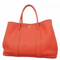 Hermes Tote Garden Party PM Negonda Bougainvillea Silver