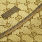 Gucci Shoulder Bag GG Canvas Beige Silver — view 9