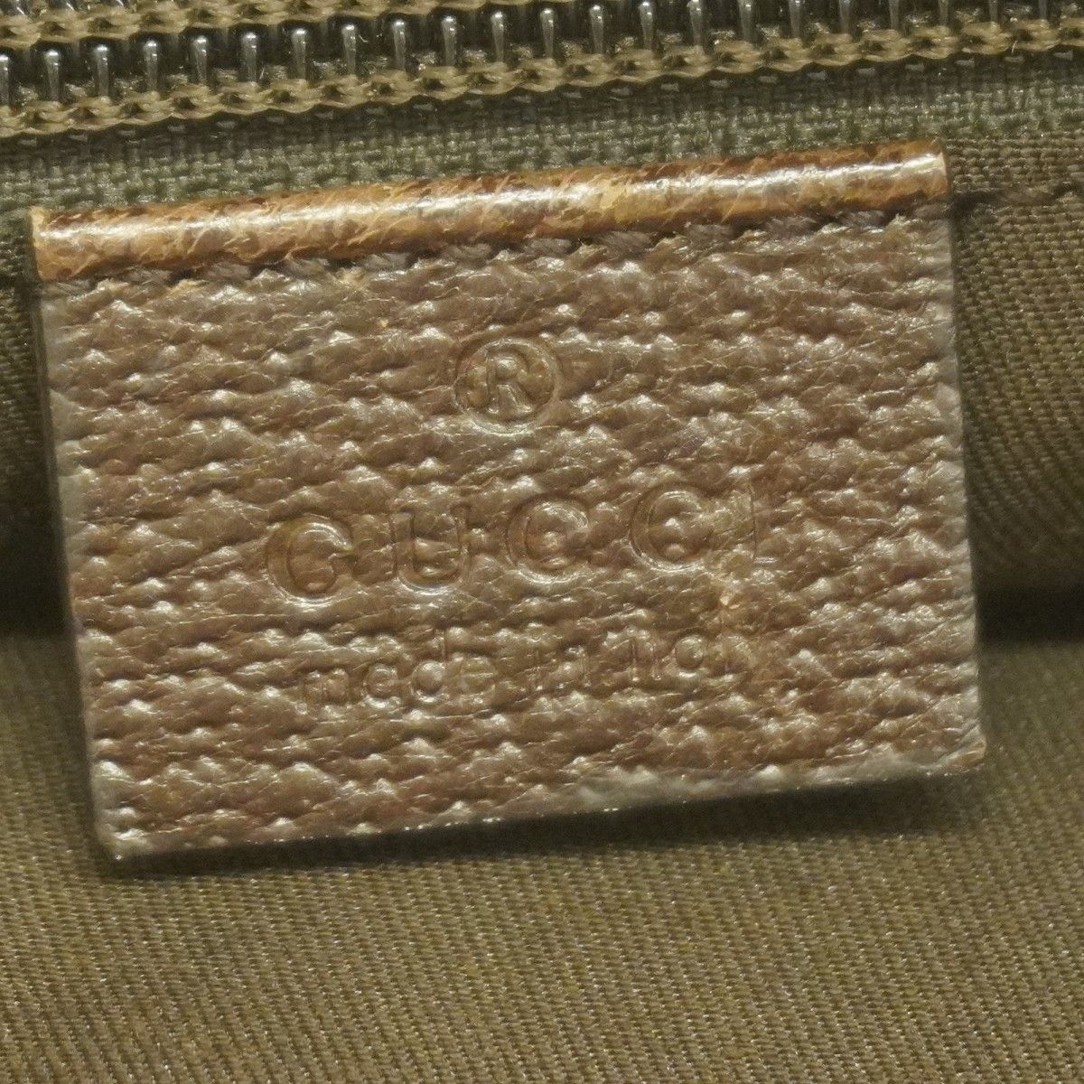 Gucci Shoulder Bag GG Canvas Beige Silver — view 5
