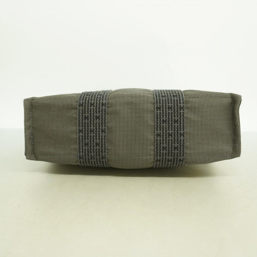 Hermes Handbag Her Line PM Canvas Gray Silver — view 3