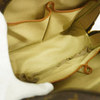 Louis Vuitton Handbag Monogram Deauville Brown — view 4