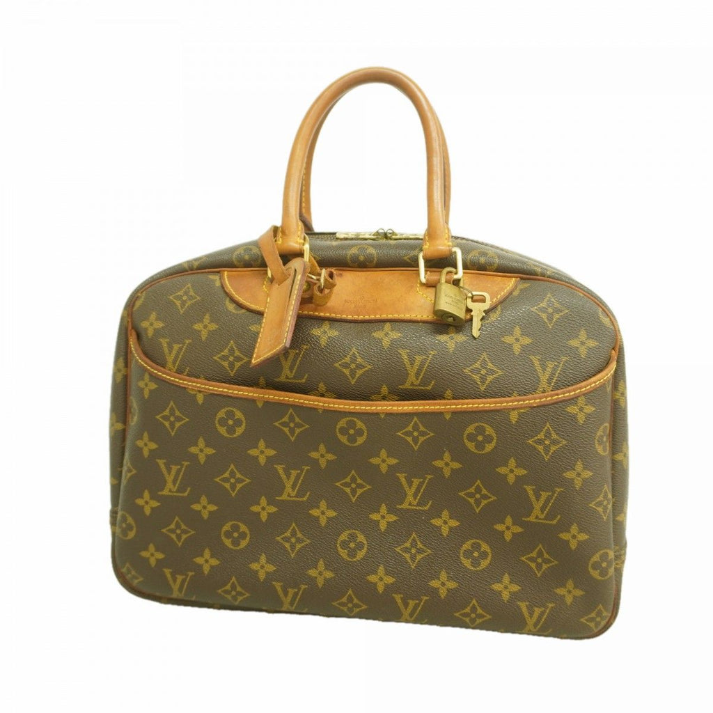 Louis Vuitton Handbag Monogram Deauville Brown