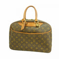 Louis Vuitton Handbag Monogram Deauville Brown