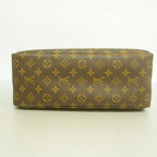 Louis Vuitton Handbag Monogram Deauville Brown — view 3