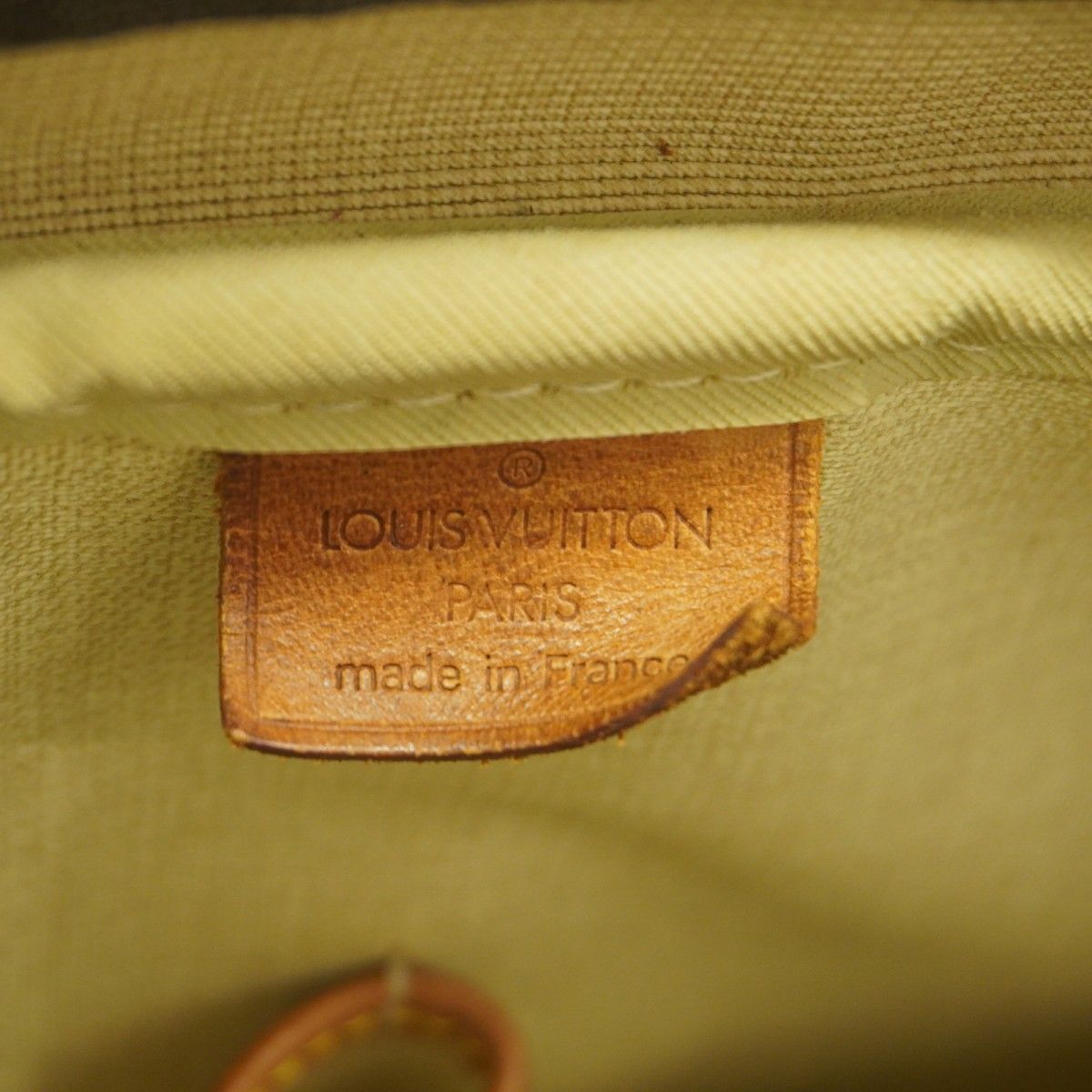 Louis Vuitton Handbag Monogram Deauville Brown — view 5