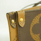 Louis Vuitton Tote Monogram Giant Reverse On The Go GM Brown 2-Way — view 7