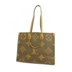 Louis Vuitton Tote Monogram Giant Reverse On The Go GM Brown 2-Way