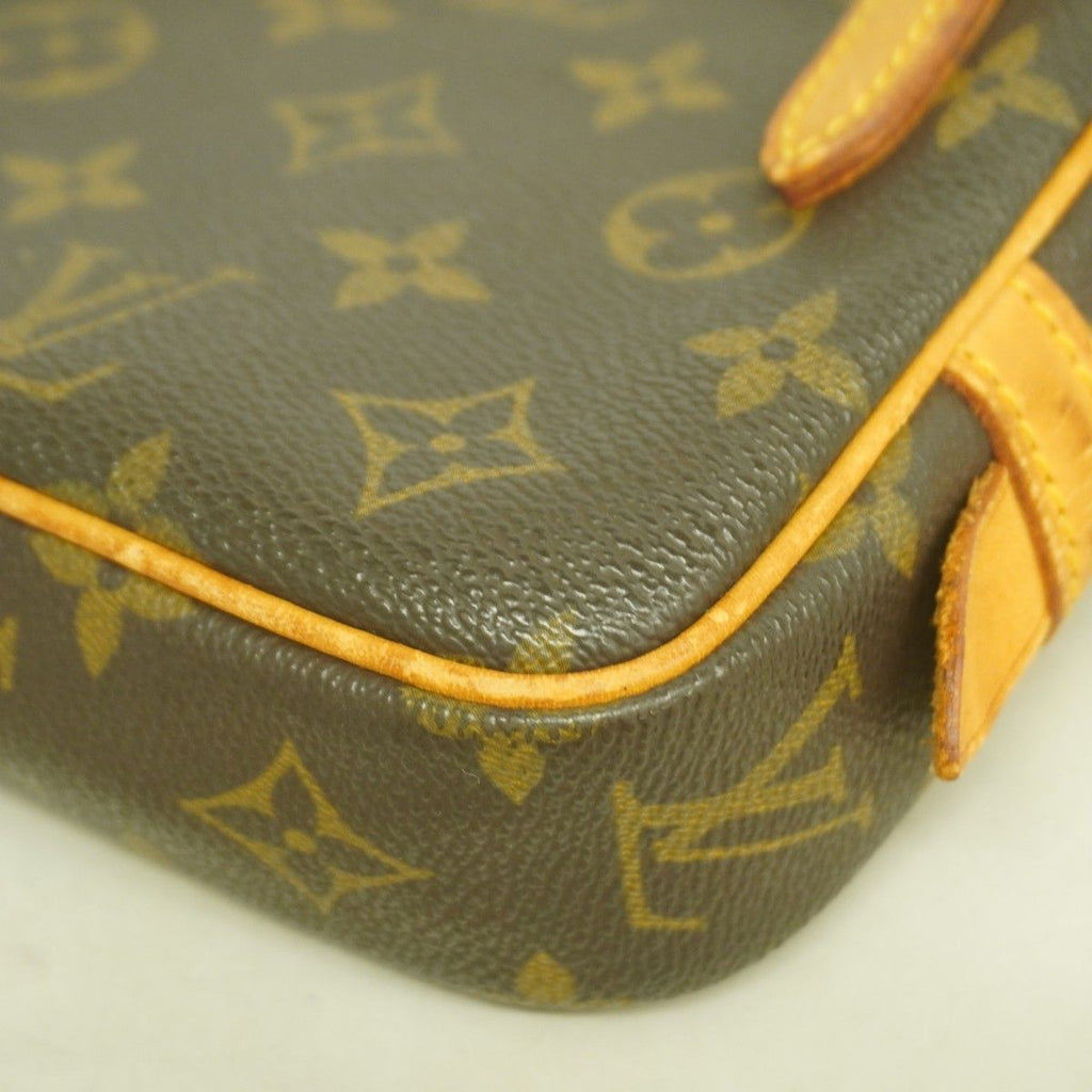 Louis Vuitton Shoulder Bag Monogram Pochette Ma Roulis Bandouliere Brown — view 6