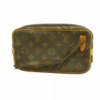 Louis Vuitton Shoulder Bag Monogram Pochette Ma Roulis Bandouliere Brown