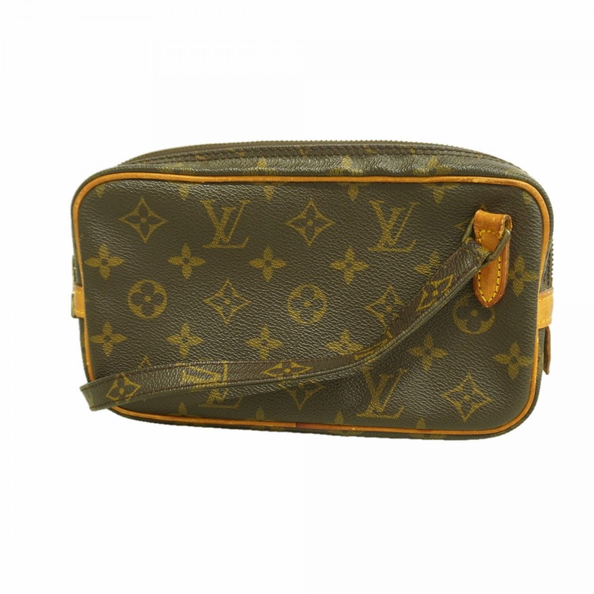 Louis Vuitton Shoulder Bag Monogram Pochette Ma Roulis Bandouliere Brown