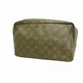 Louis Vuitton Pouch Monogram Trousse Toilet 28 Brown