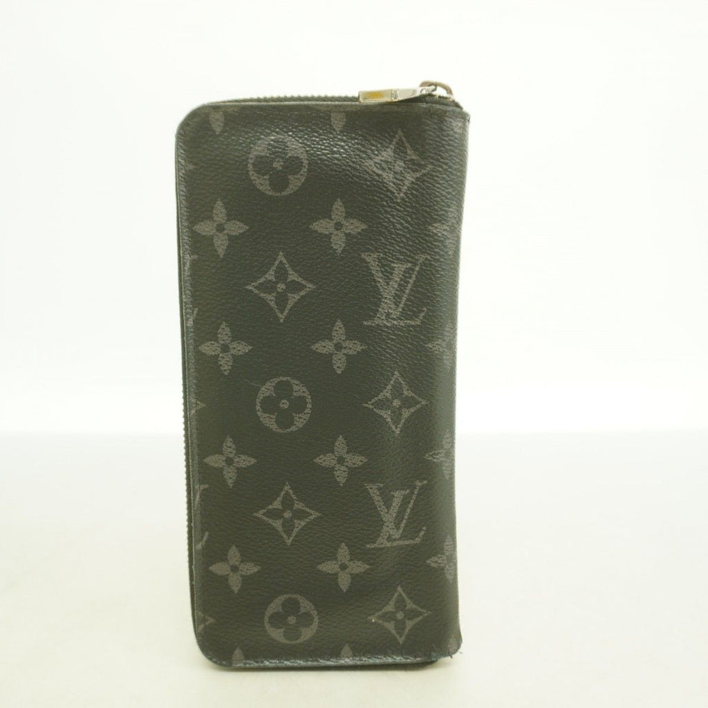 Louis Vuitton Wallet Monogram Eclipse Zippy Vertical Black — view 9