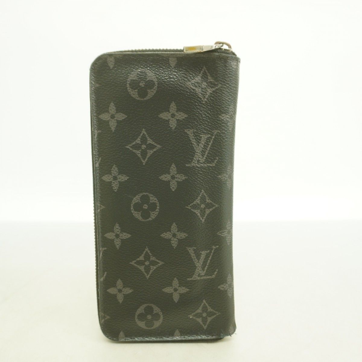 Louis Vuitton Wallet Monogram Eclipse Zippy Vertical Black — view 9