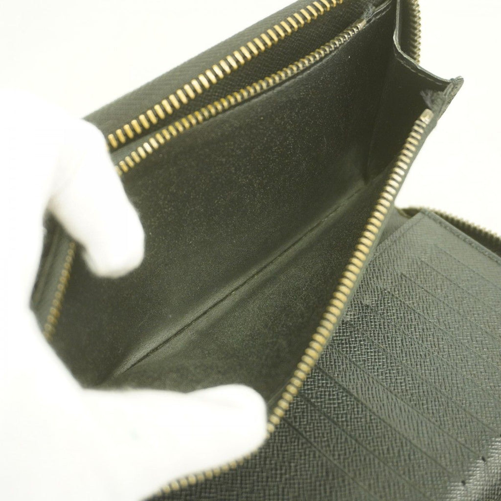 Louis Vuitton Wallet Monogram Eclipse Zippy Vertical Black — view 8