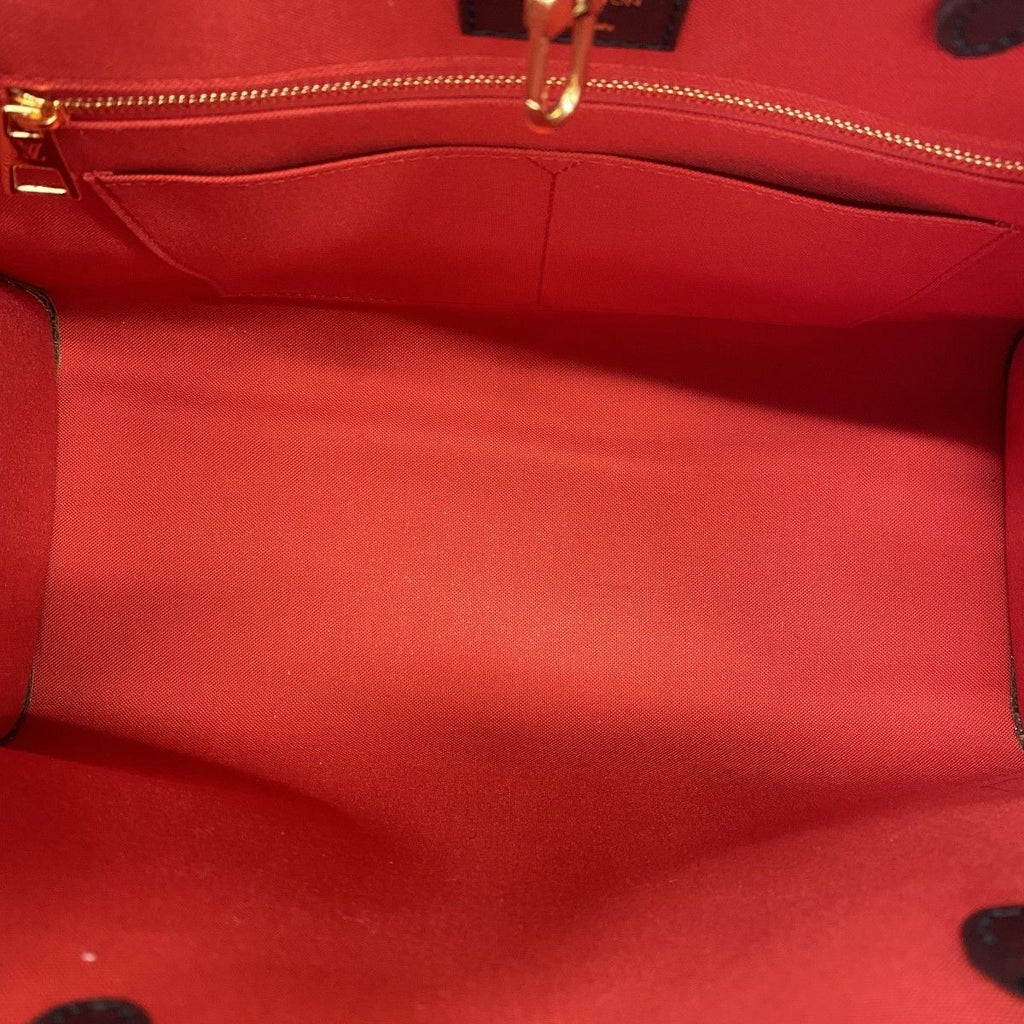 Louis Vuitton Tote Monogram Giant Reverse On The Go MM Brown 2-Way — view 4