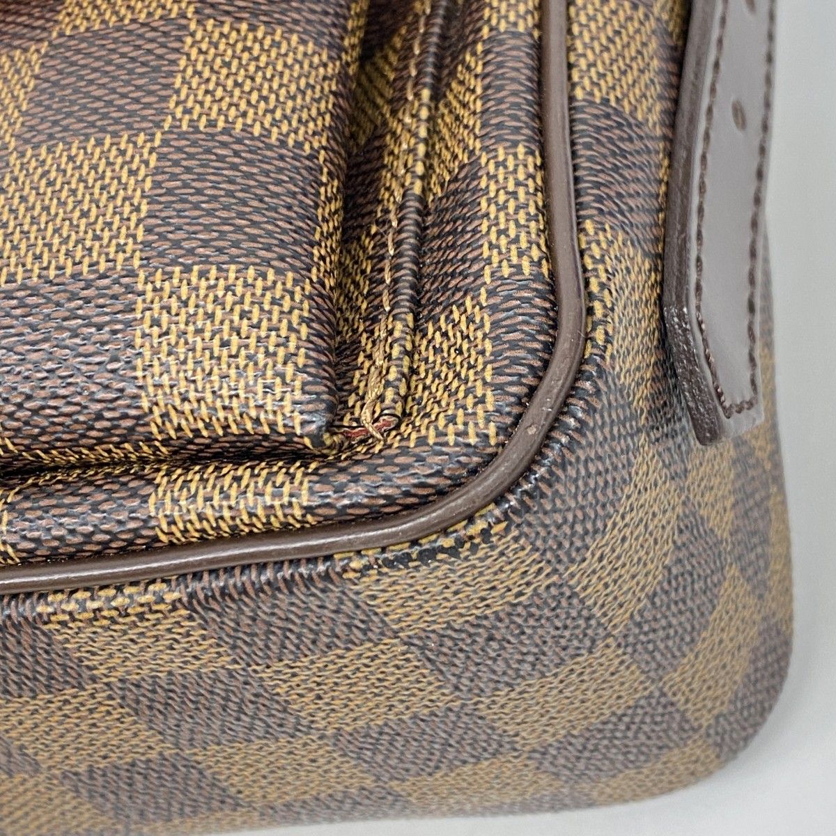 Louis Vuitton Shoulder Bag Damier Ravello GM Ebene — view 8