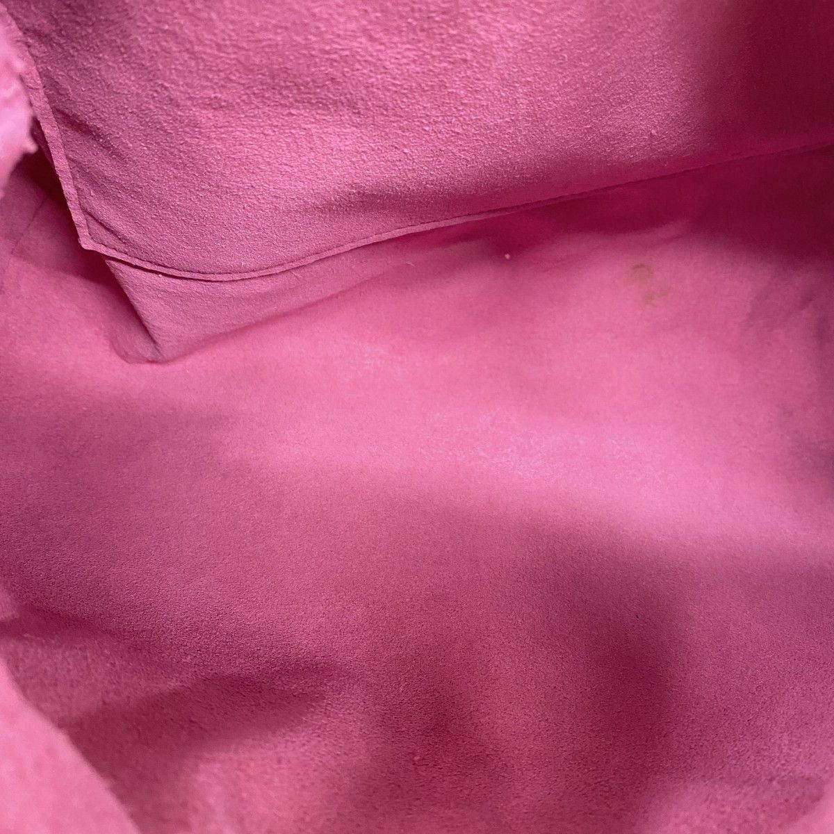 Louis Vuitton Shoulder Bag Monogram Denim PM Fuchsia — view 4