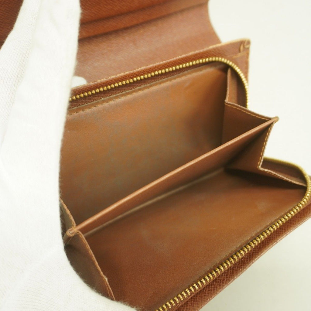 Louis Vuitton Wallet Monogram Porte-Monnaie Viennois Tresor Brown — view 8