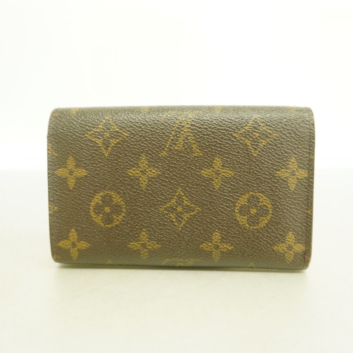 Louis Vuitton Wallet Monogram Porte-Monnaie Viennois Tresor Brown — view 9