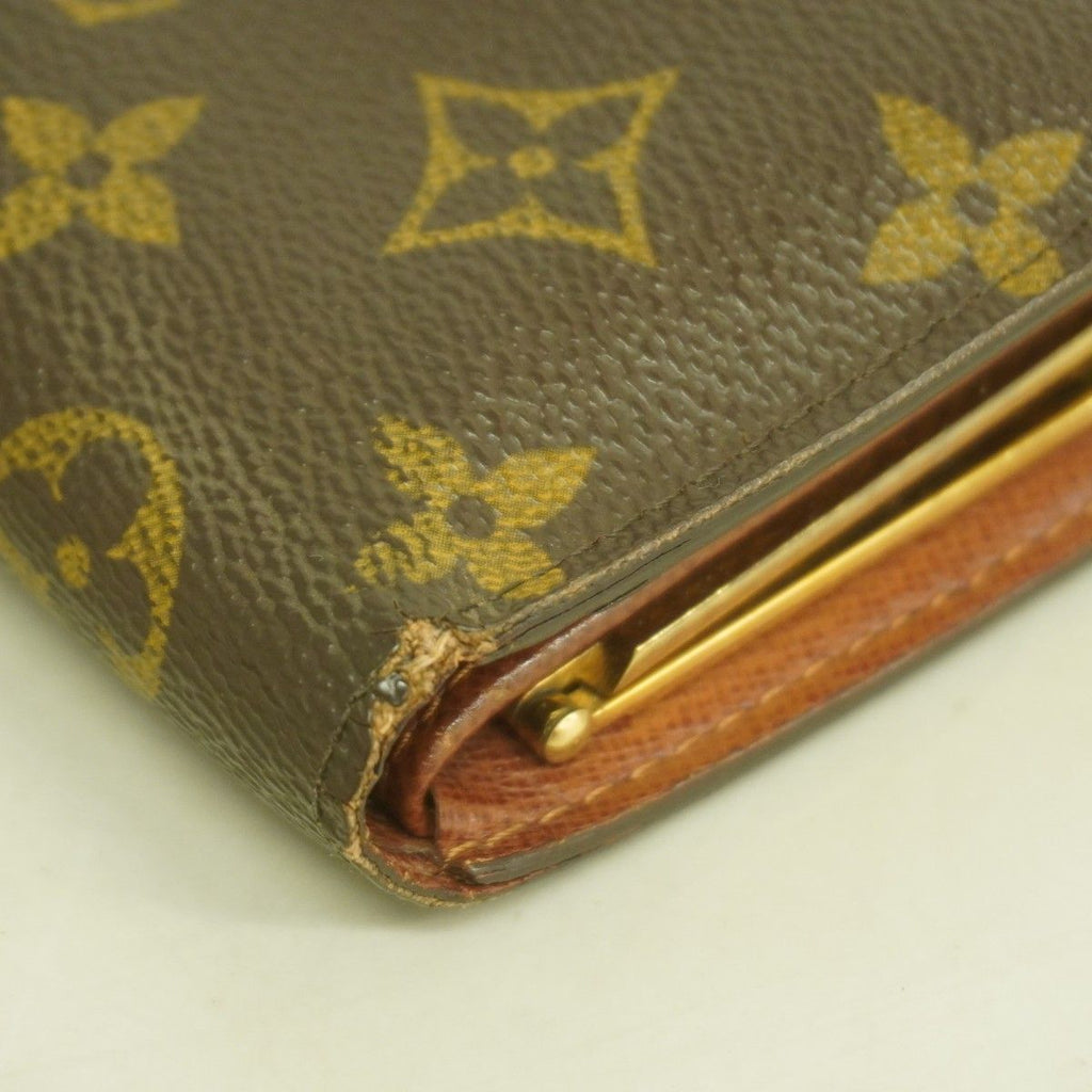 Louis Vuitton Wallet Monogram Porte-Monnaie Vier Viennois Brown — view 5