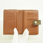 Louis Vuitton Wallet Monogram Porte-Monnaie Vier Viennois Brown — view 3