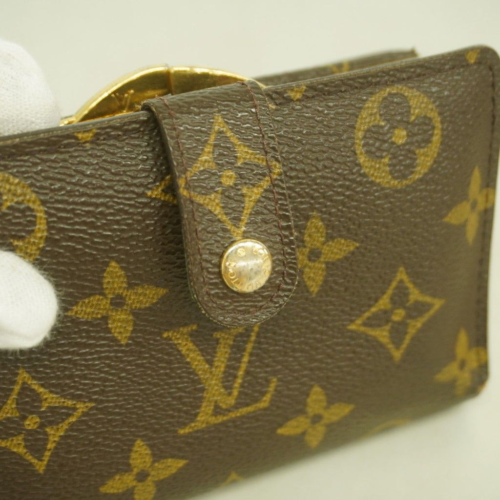 Louis Vuitton Wallet Monogram Porte-Monnaie Vier Viennois Brown — view 9