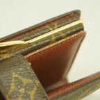 Louis Vuitton Wallet Monogram Porte-Monnaie Vier Viennois Brown — view 8