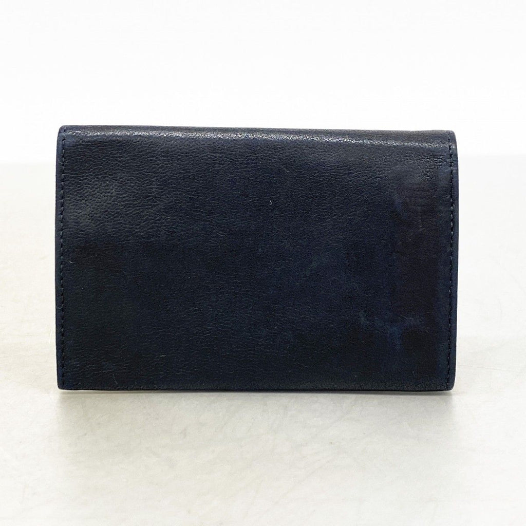 Chanel Key Case Monogram Lambskin Black Gold Key Holder — view 7