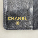 Chanel Key Case Monogram Lambskin Black Gold Key Holder — view 4