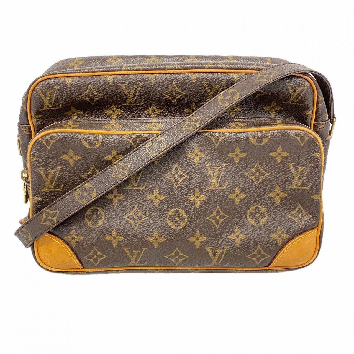 Louis Vuitton Shoulder Bag Monogram Nile Brown