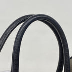 Hermes Tote Garden Party GM Toile Ash Black Silver — view 9