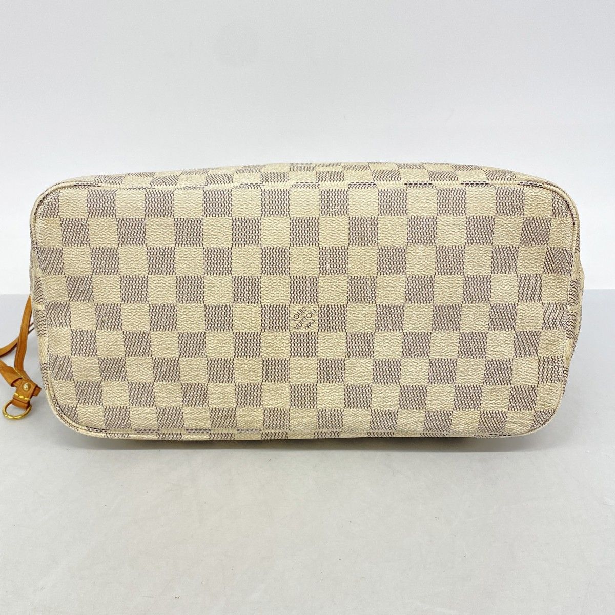 Louis Vuitton Tote Damier Azur Neverfull MM White — view 3