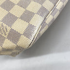 Louis Vuitton Tote Damier Azur Neverfull MM White — view 8