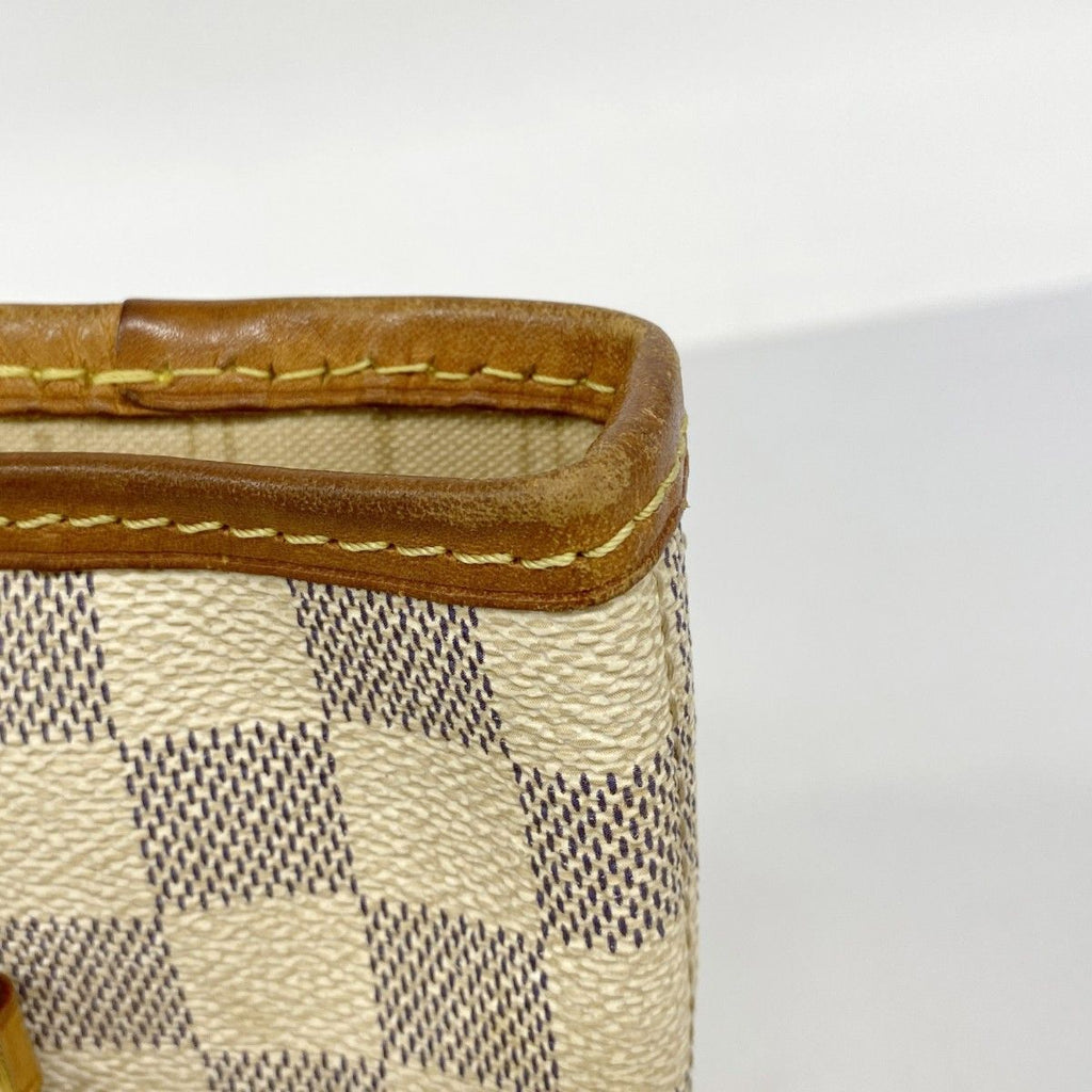Louis Vuitton Tote Damier Azur Neverfull MM White — view 7