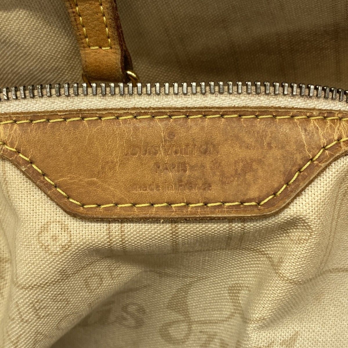 Louis Vuitton Tote Damier Azur Neverfull MM White — view 5