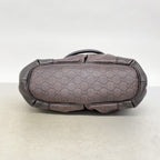 Gucci Tote Guccissima Ski Leather Dark Brown Champagne Gold 2-Way — view 3