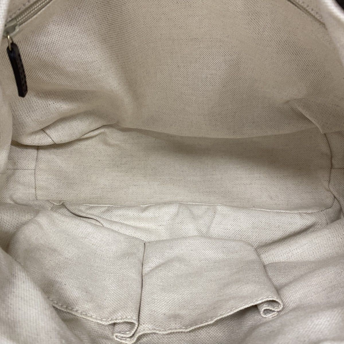 Gucci Tote Guccissima Ski Leather Dark Brown Champagne Gold 2-Way — view 4