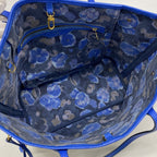 Louis Vuitton Tote Monogram Ikat Flower Neverfull MM Grand Blue — view 4