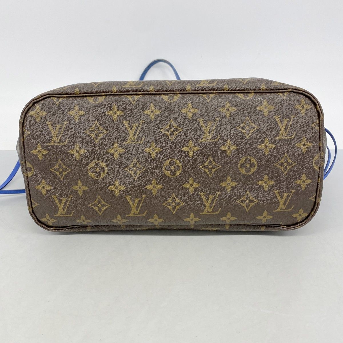 Louis Vuitton Tote Monogram Ikat Flower Neverfull MM Grand Blue — view 3