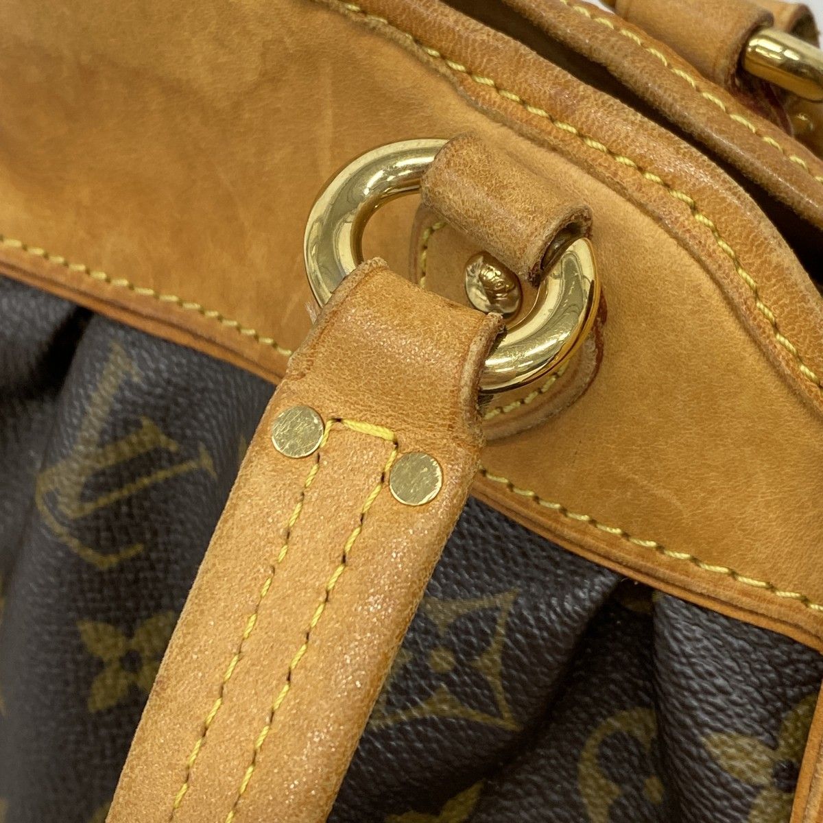 Louis Vuitton Handbag Monogram Boetie MM Brown — view 9