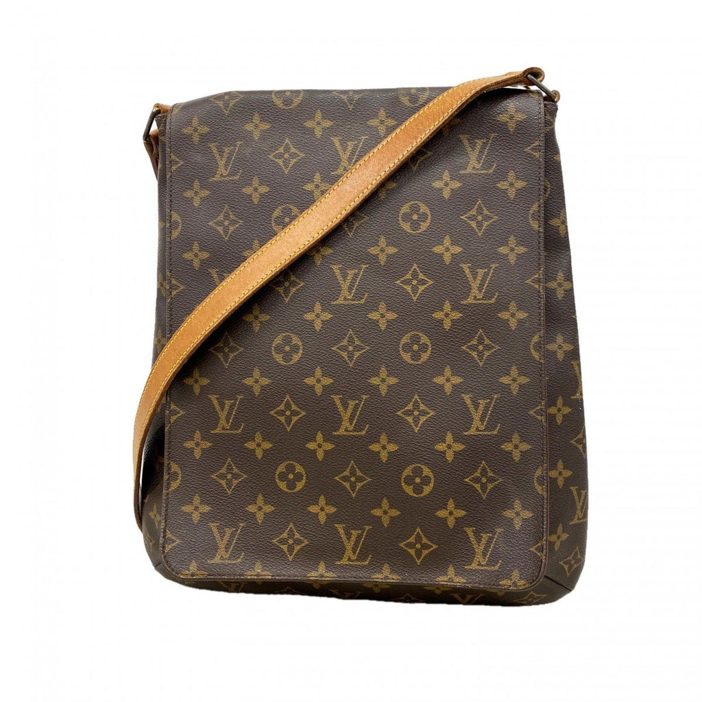 Louis Vuitton Shoulder Bag Monogram Musette Brown