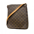 Louis Vuitton Shoulder Bag Monogram Musette Brown
