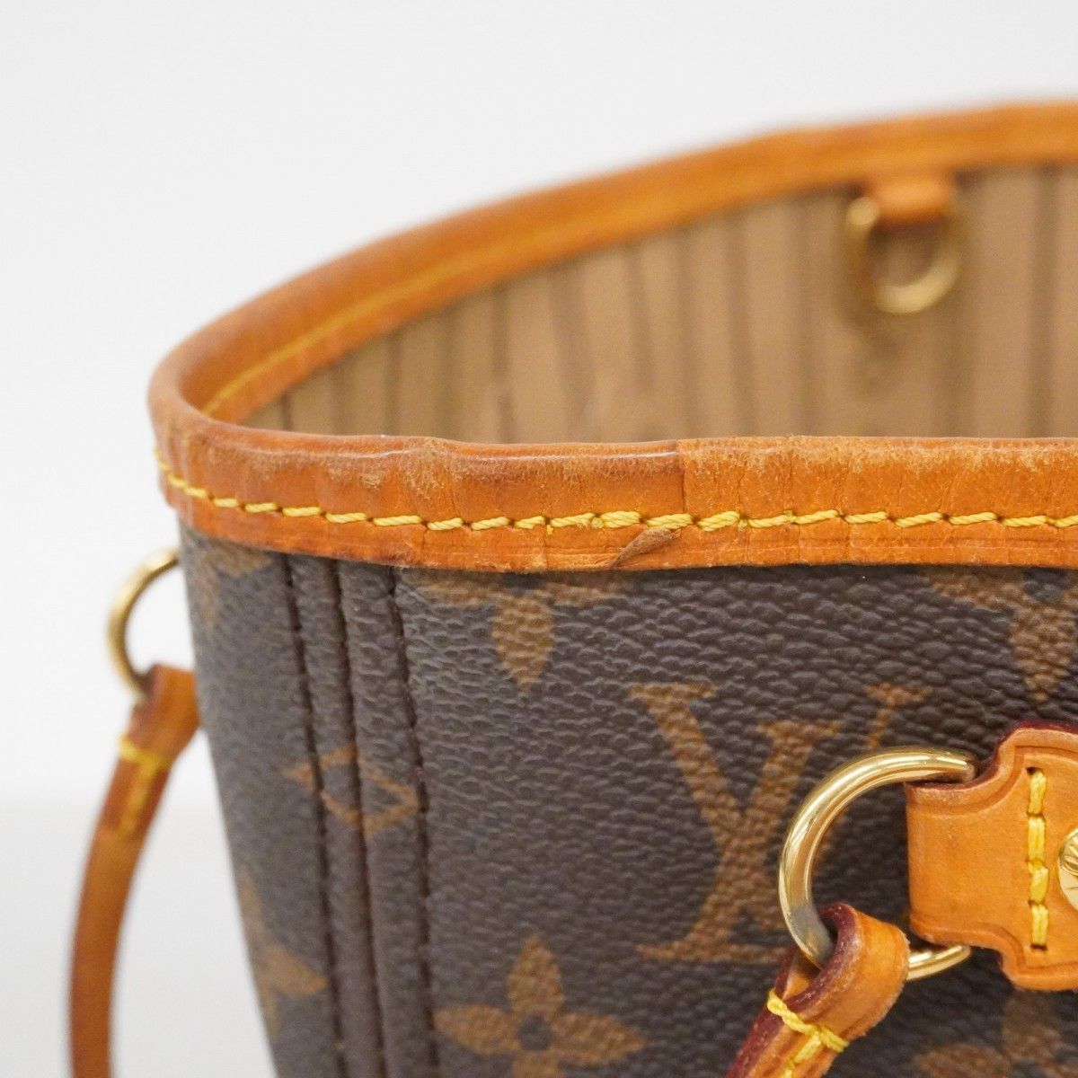 Louis Vuitton Tote Monogram Neverfull PM Brown — view 6