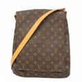 Louis Vuitton Shoulder Bag Monogram Musette Brown
