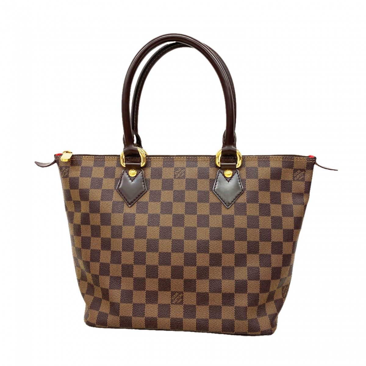 Louis Vuitton Handbag Damier Saleya PM Ebene