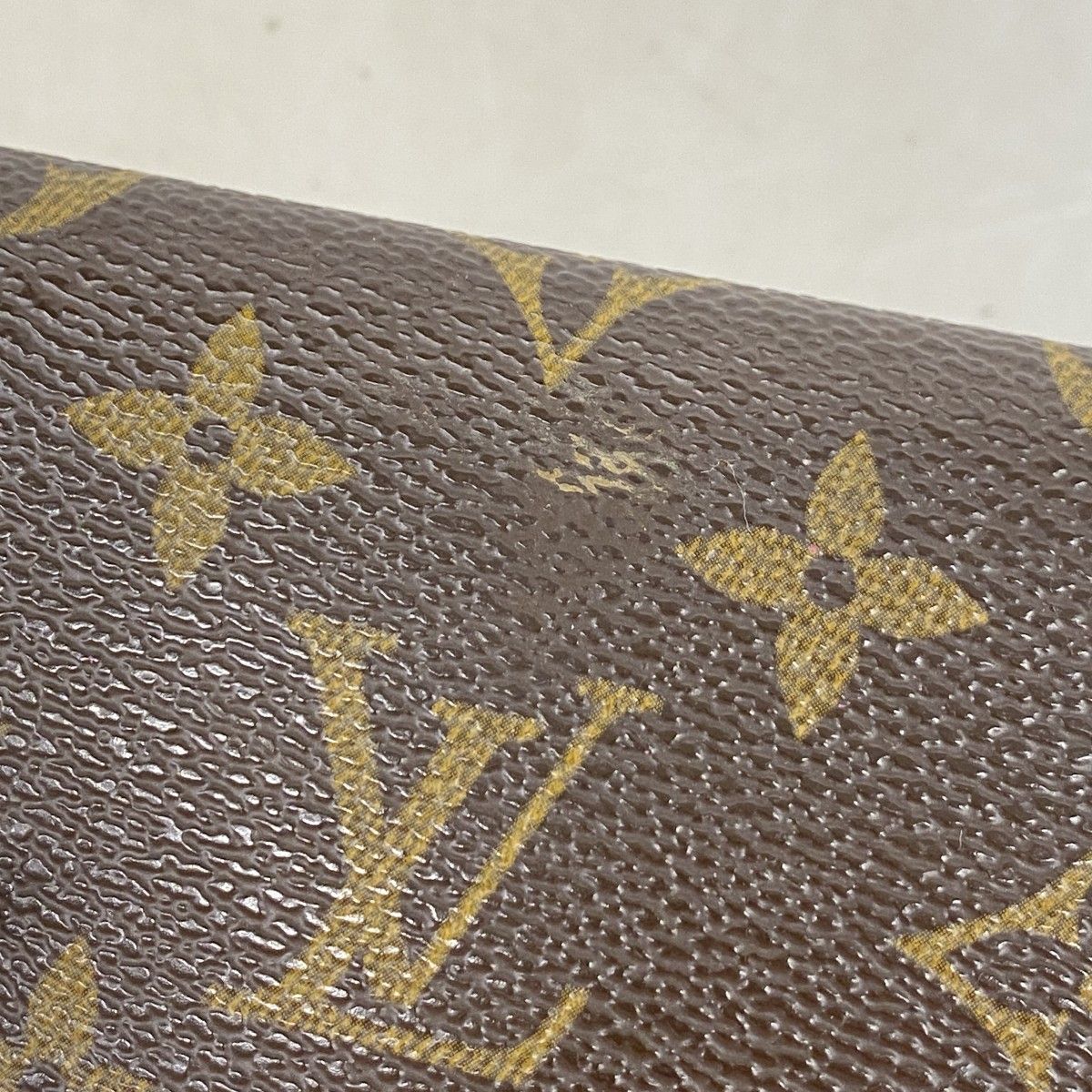 Louis Vuitton Card Case Monogram Envelope Business Holder Brown — view 5