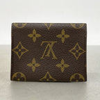 Louis Vuitton Card Case Monogram Envelope Business Holder Brown — view 8