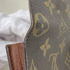 Louis Vuitton Card Case Monogram Envelope Business Holder Brown — view 6