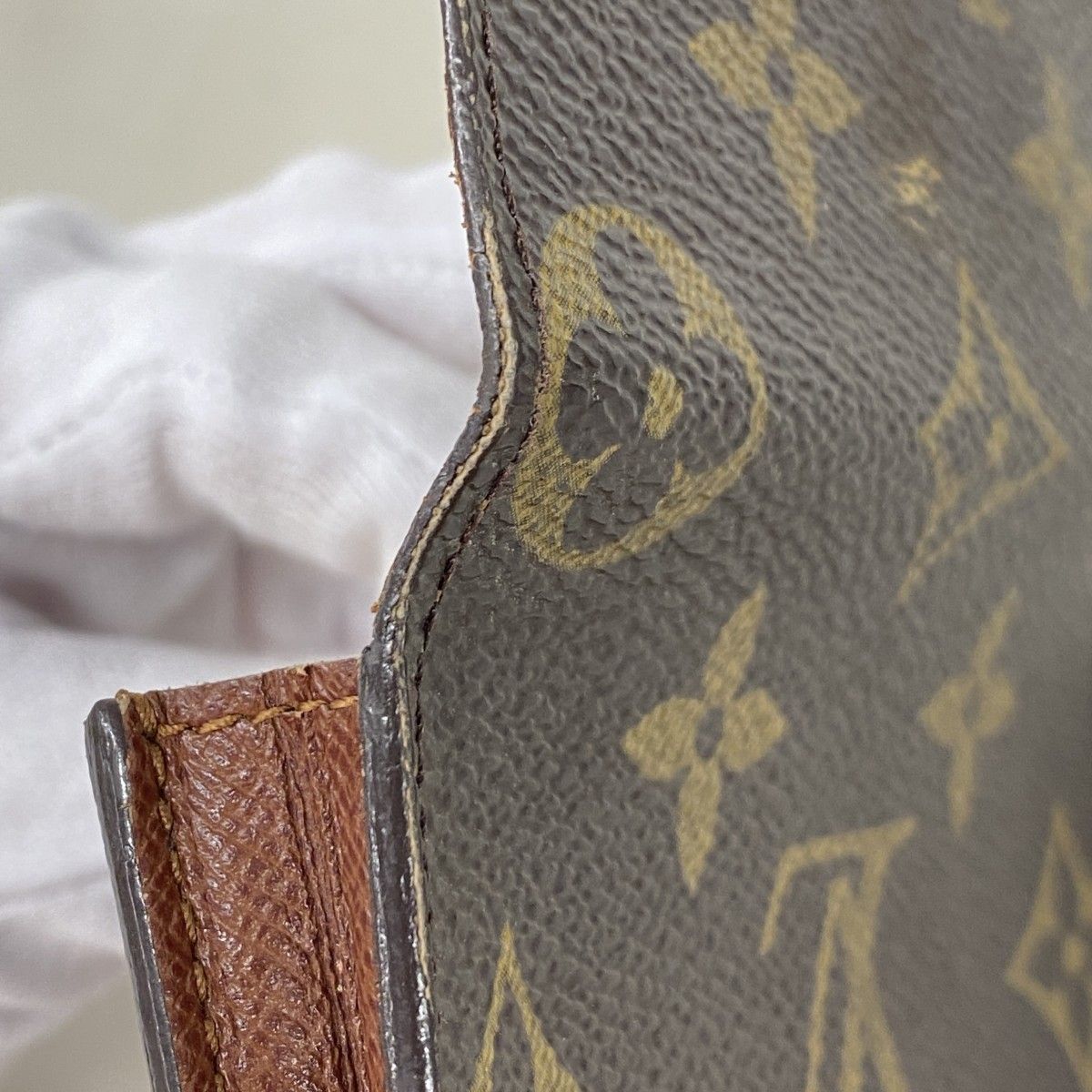 Louis Vuitton Card Case Monogram Envelope Business Holder Brown — view 6