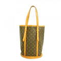 Louis Vuitton Tote Monogram Bucket GM Brown